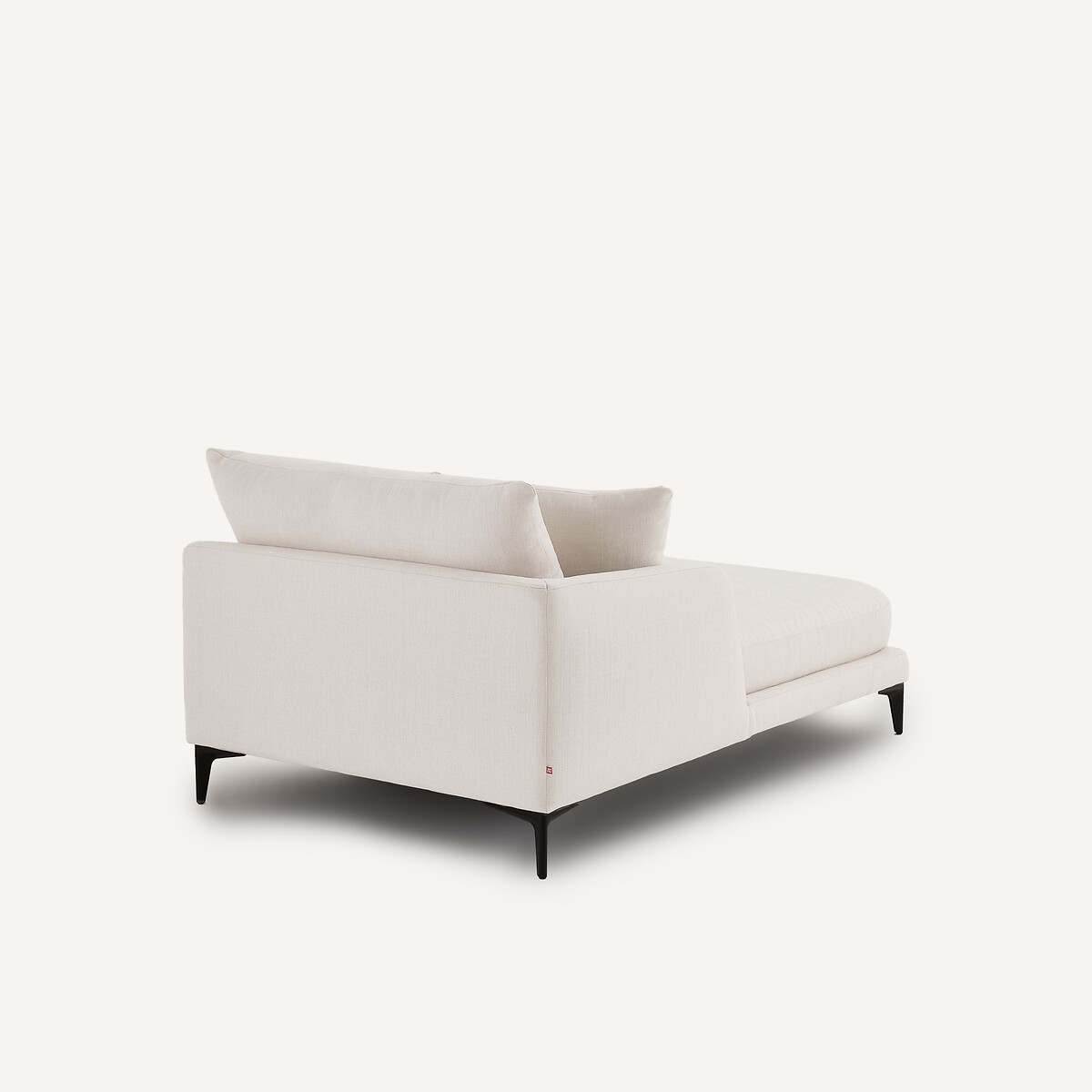 Chaiselongue aus Polyestergewebe, MODERNISTE, Design: Emmanuel Gallina kreide, AM.PM X EMMANUEL GALLINA