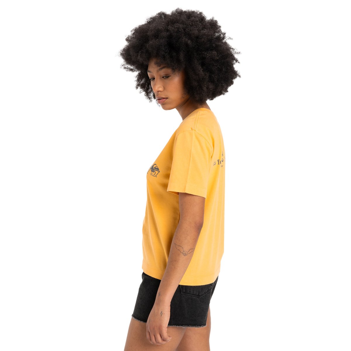 T-shirt à manches courtes STANDARD orange chamois, QUIKSILVER