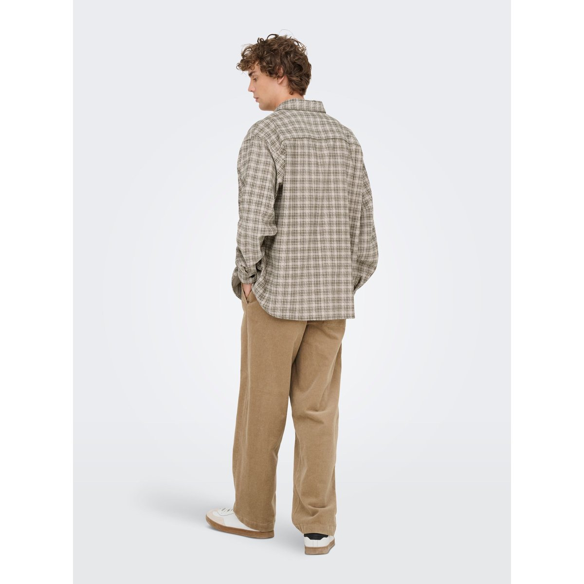 Chemise olive night, ONLY & SONS