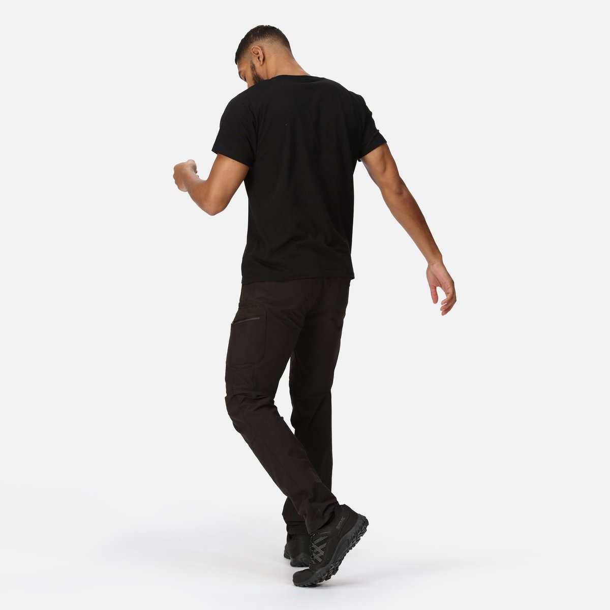 Pantalon de marche HIGHTON black, REGATTA