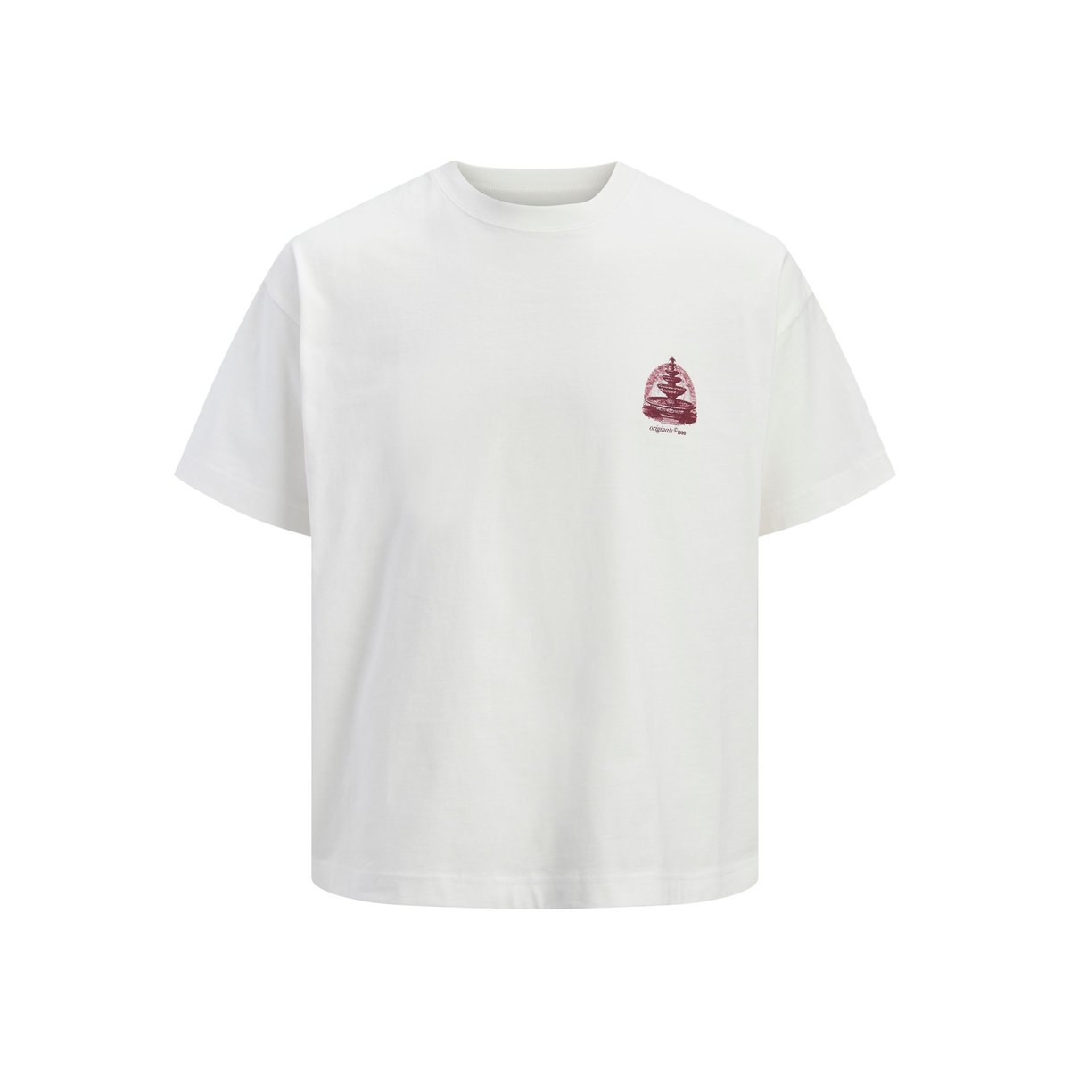 T-Shirt cloud dancer, JACK & JONES