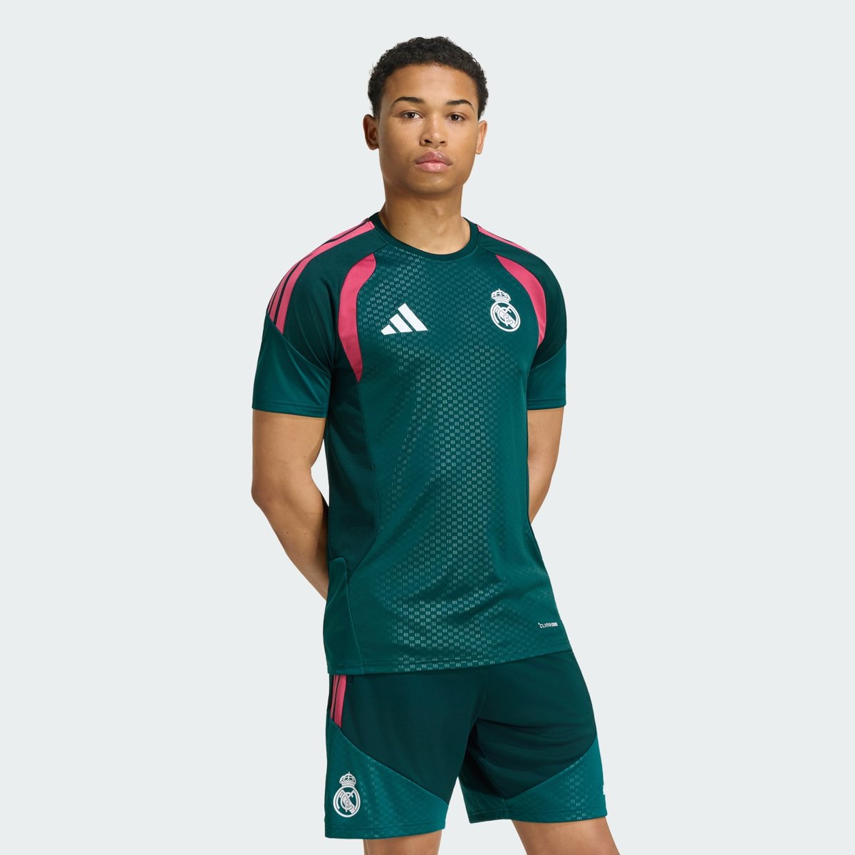Maillot D’entraînement Real Madrid Tiro 26/27 Competition Maillot D’entraînement Real Madrid Tiro 26/27 Competition aurora ivy / wild pink, adidas Performance