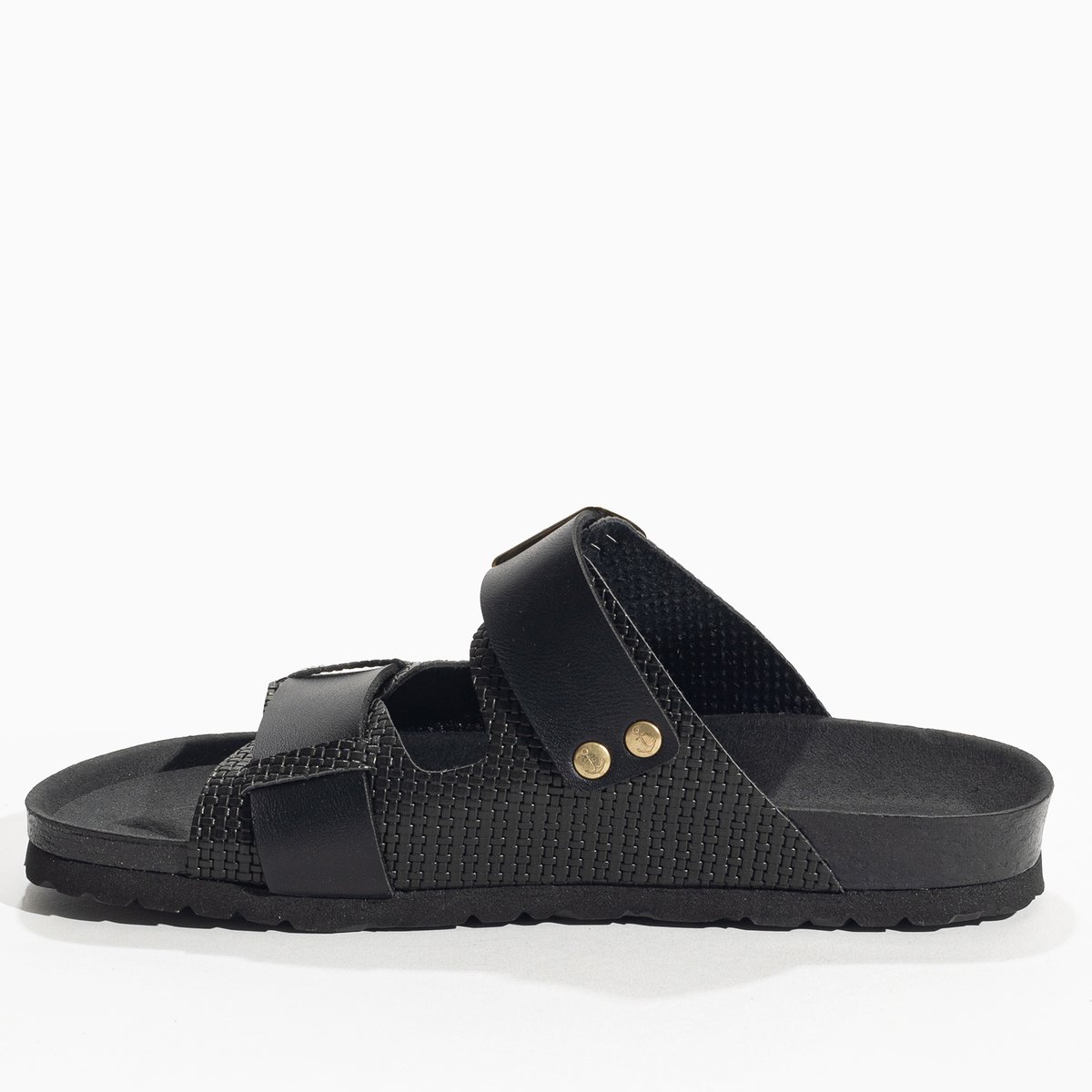 Sandales Vegan NARNIA noir, BAYTON