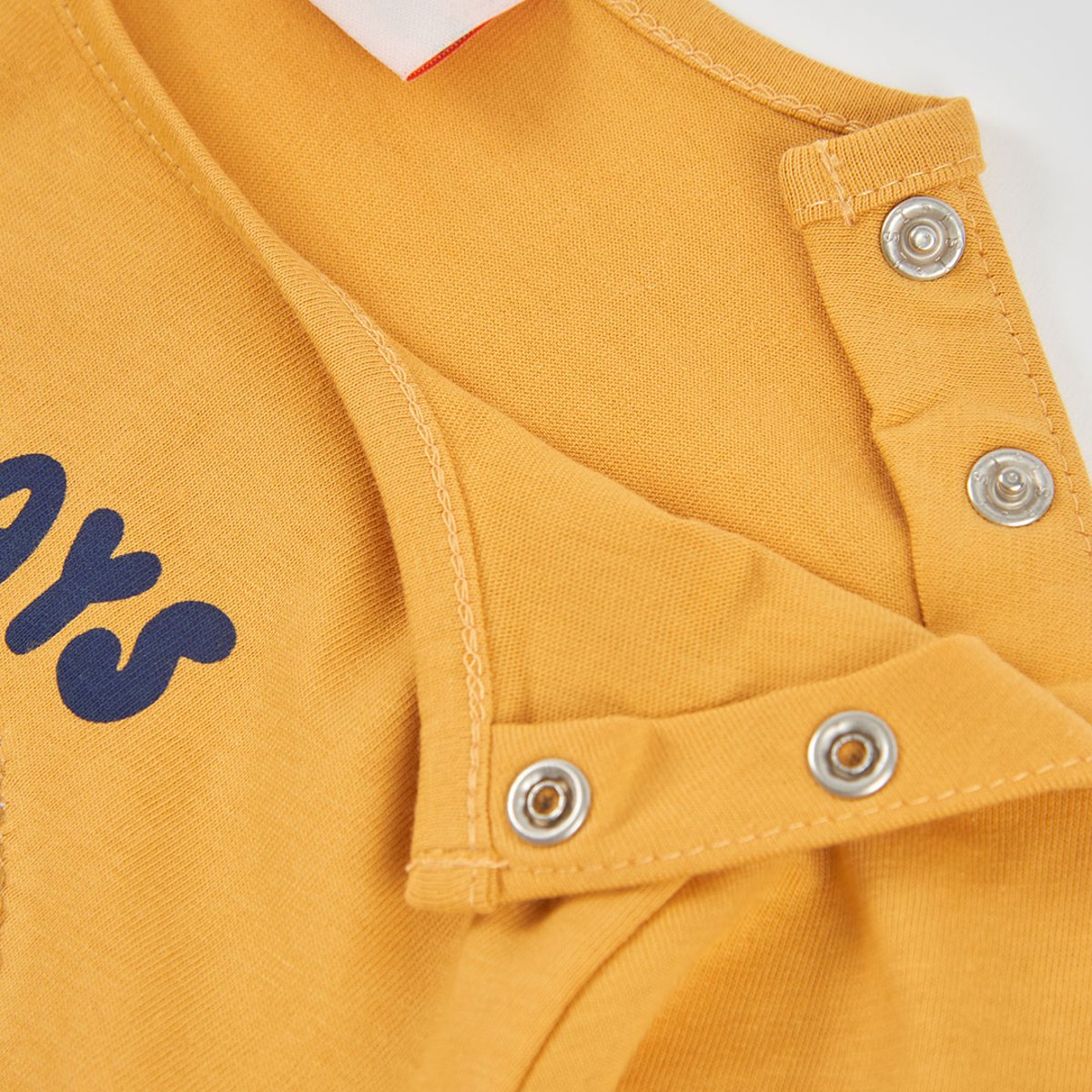 T-shirt en maille fille avec sequins smiley jaune, BOBOLI