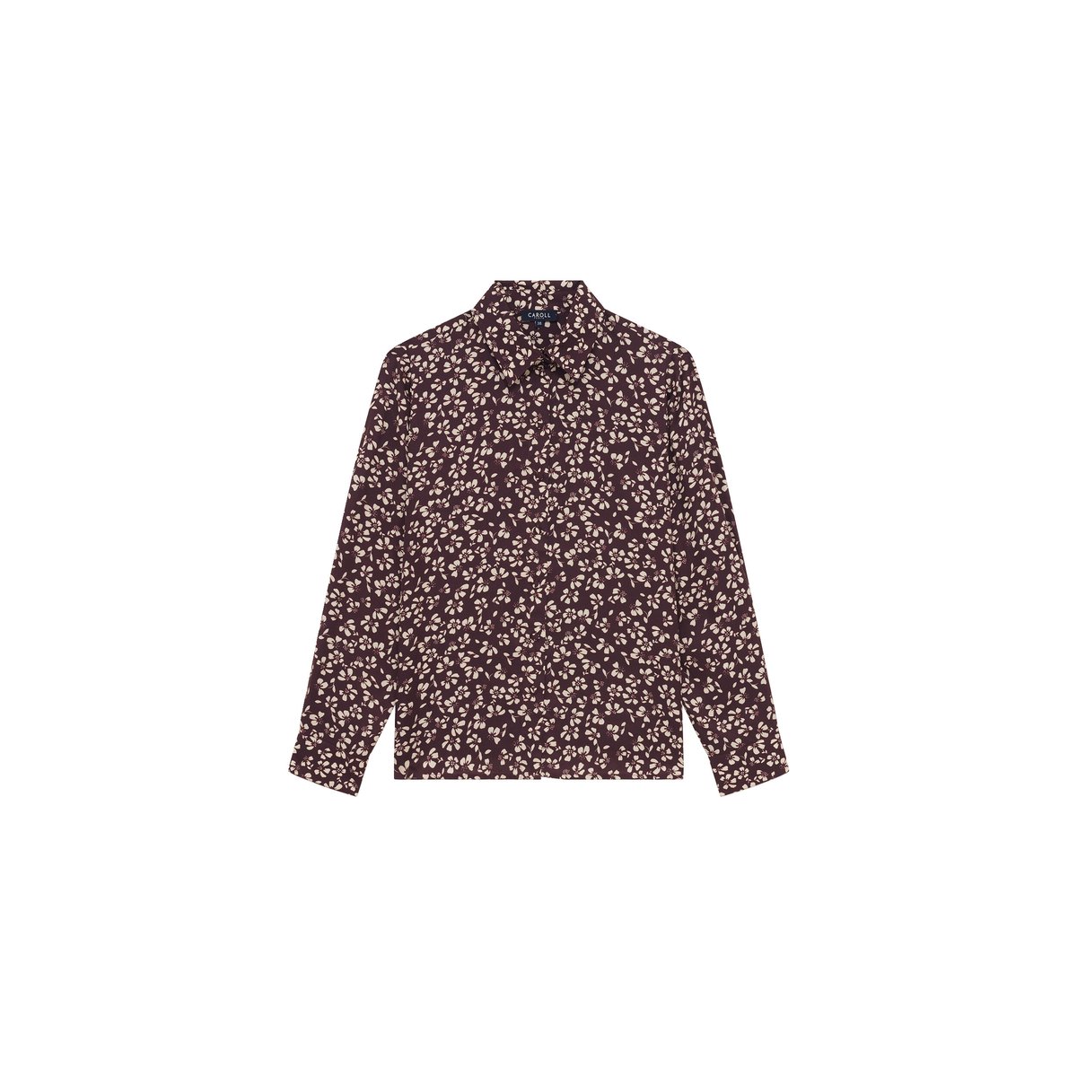Chemise Charme prune, CAROLL