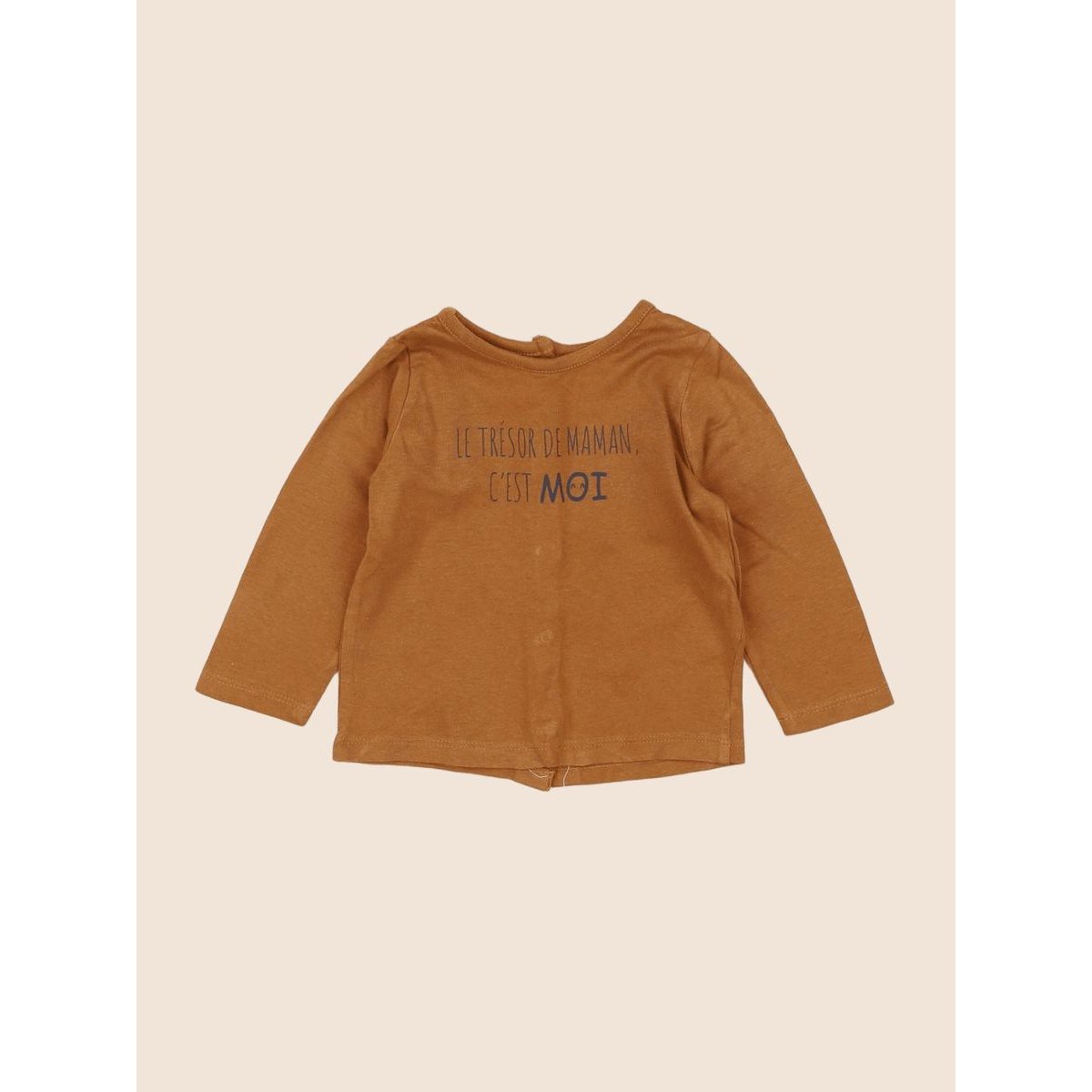 Tee-shirt - Très bon état marron, VERTBAUDET