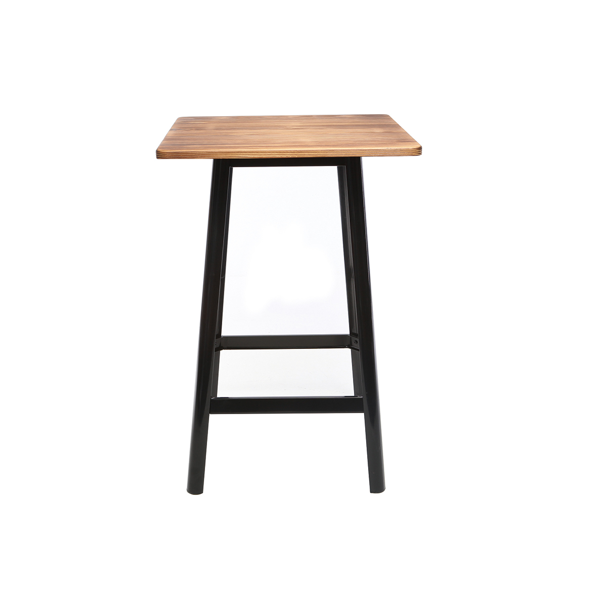 Table de bar design noire L70 cm JONES noir, MILIBOO
