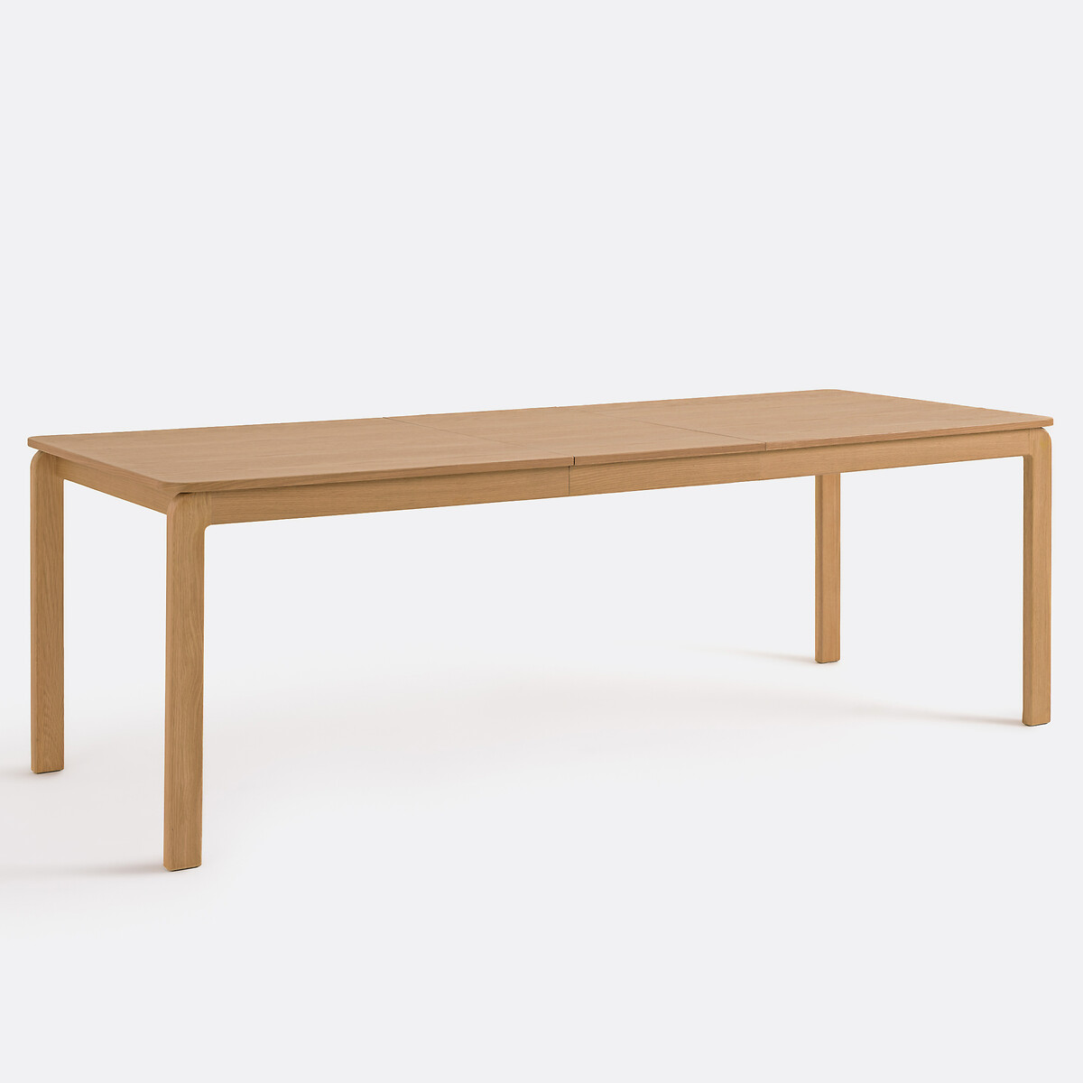 Mesa de comedor extensible de chapado de roble, de 6 a 8 cubiertos, TALET color roble, LA REDOUTE INTERIEURS
