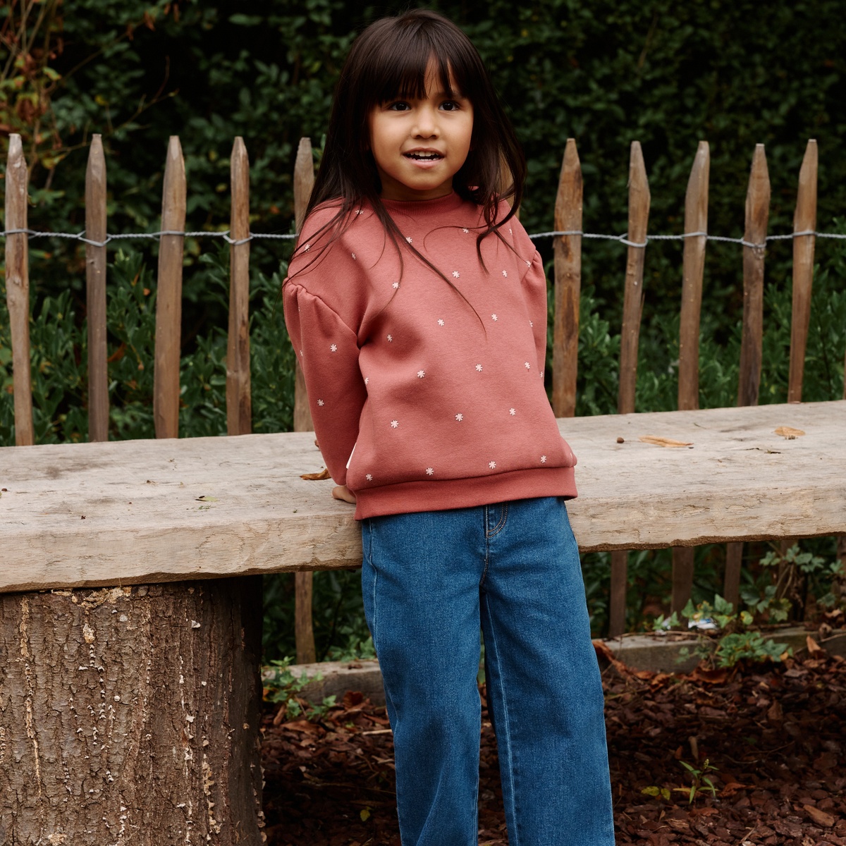 Sweat en molleton Rose rose, PETIT BEGUIN