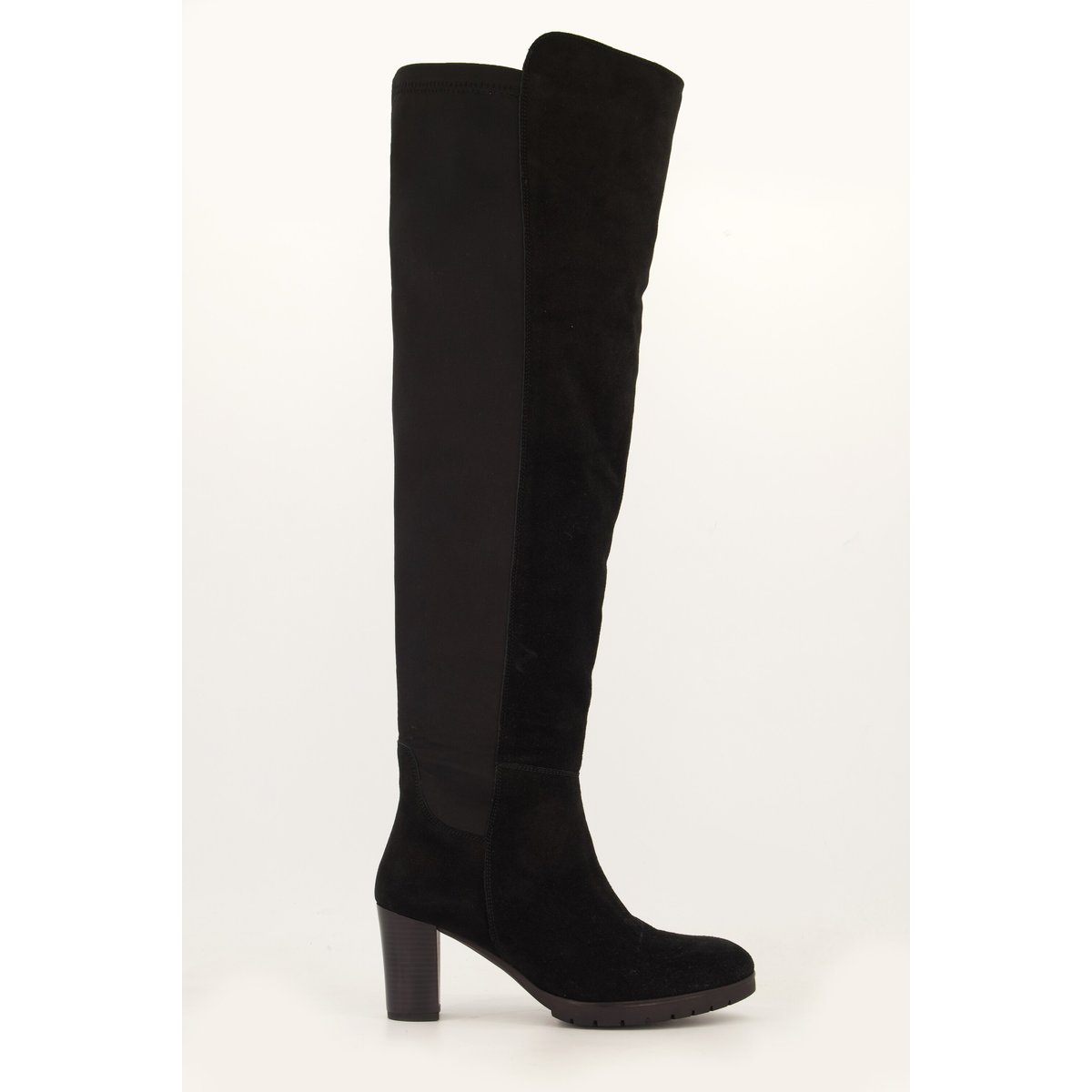 Bottes tige XL , pied large noir, ULLA POPKEN