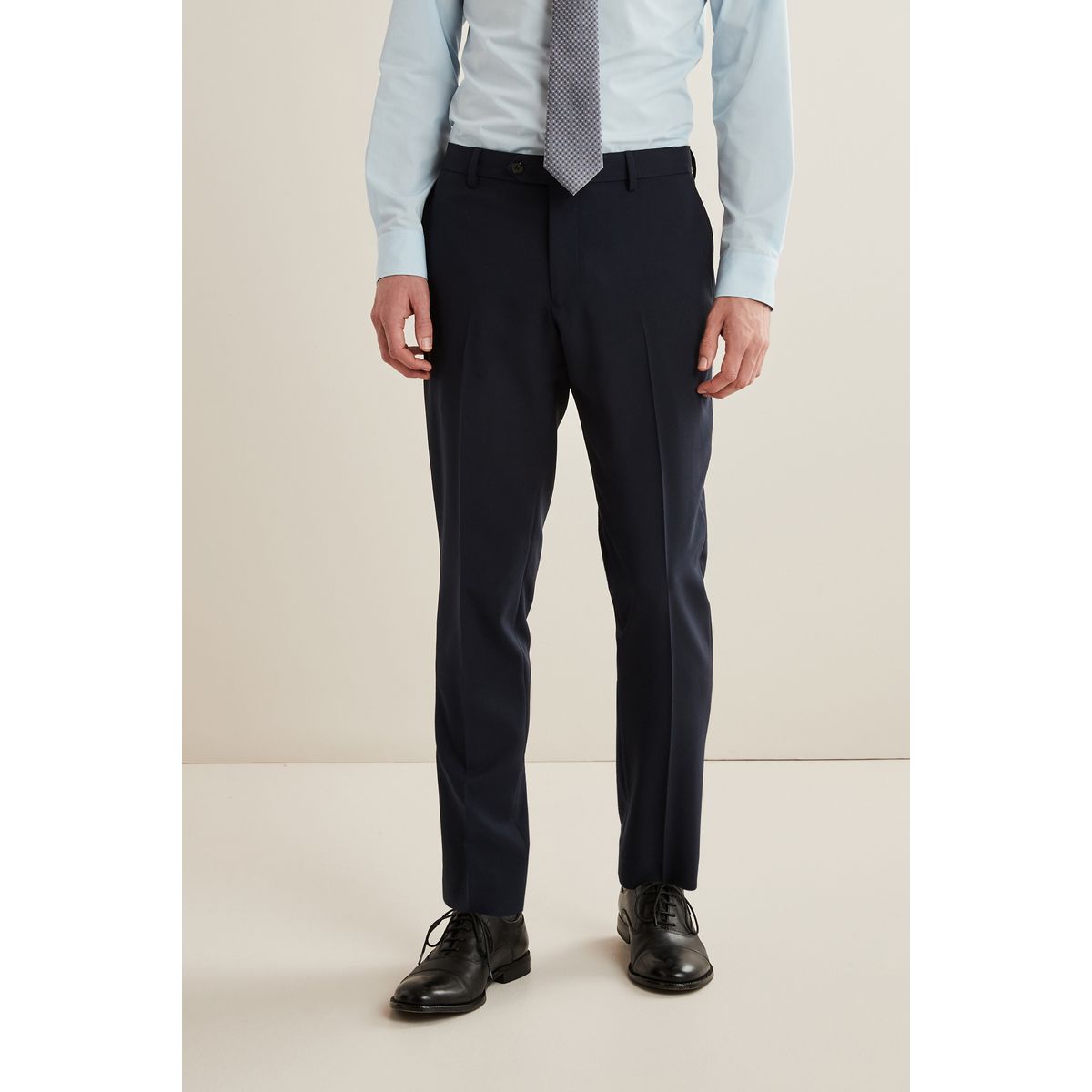 Pantalon de costume slim basique bleu marine, NEXT