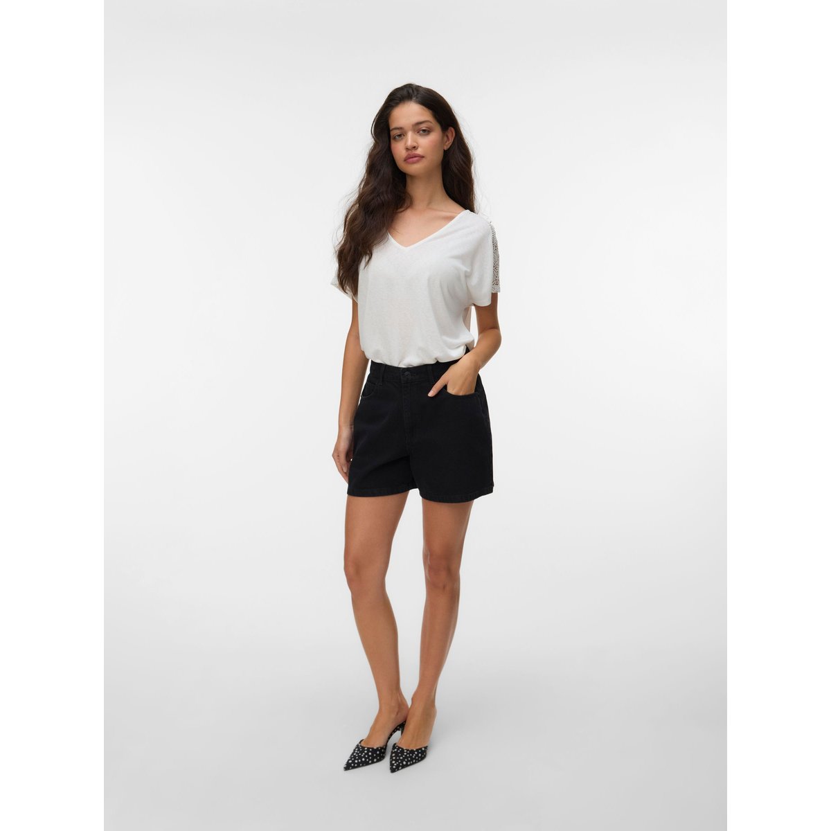 Top snow white, VERO MODA