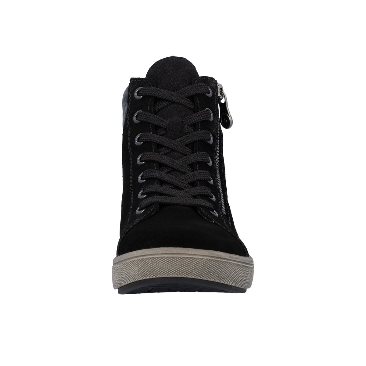 Baket Montante Cuir Lugano noir, RIEKER