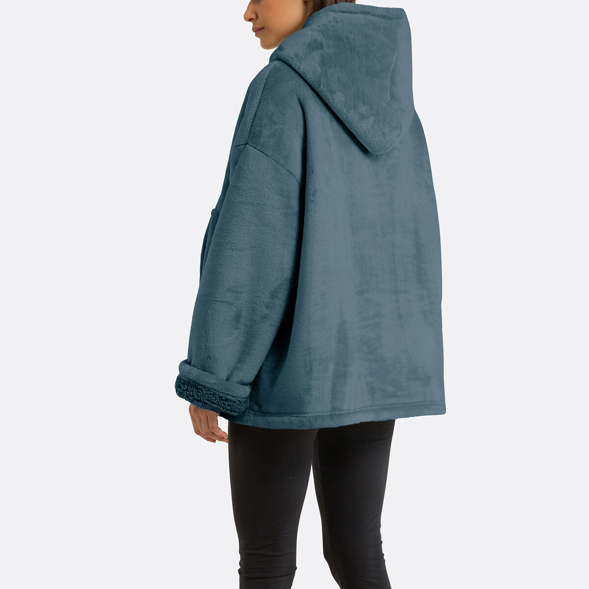 Kuscheljacke Javi aus Fleece, Grösse S/M tintenblau, SO'HOME