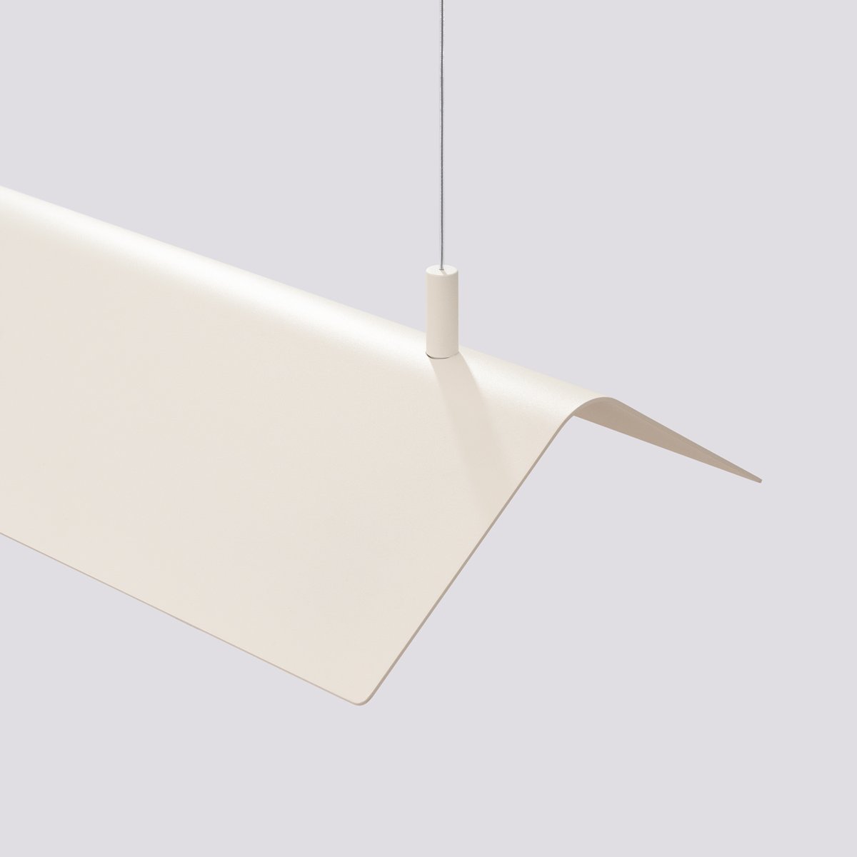 Suspension Acier Beige LED 1 Elva beige, EDEN