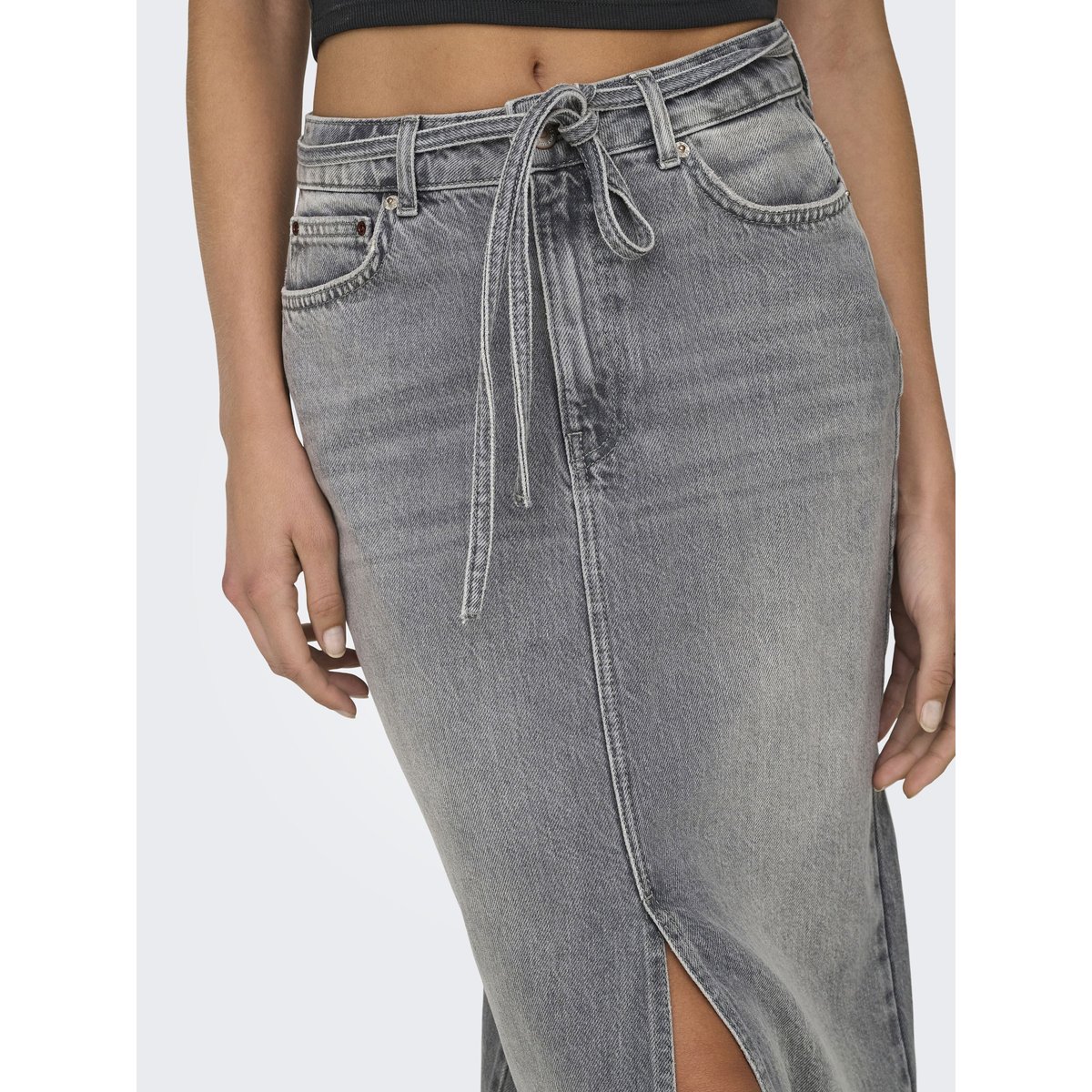 Jupe En Denim medium grey denim, ONLY