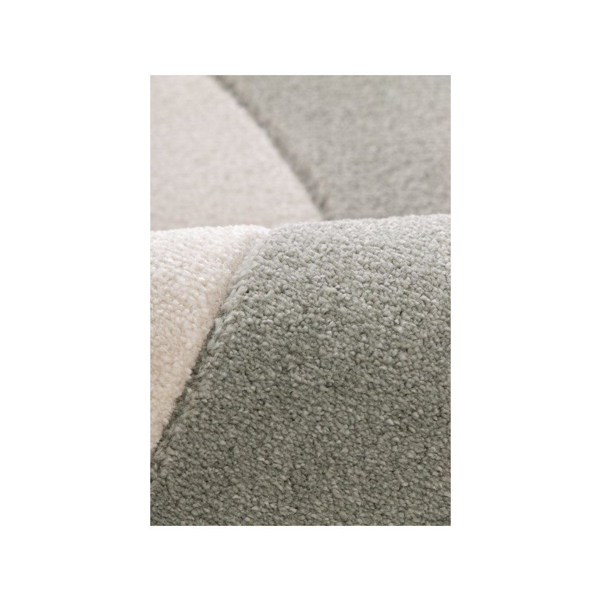 Tapis poils courts style , ROBIN beige, BOBOCHIC
