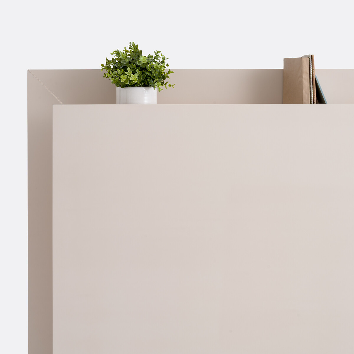 Tête de lit rangement, plaqué chêne, Essena beige, LA REDOUTE INTERIEURS