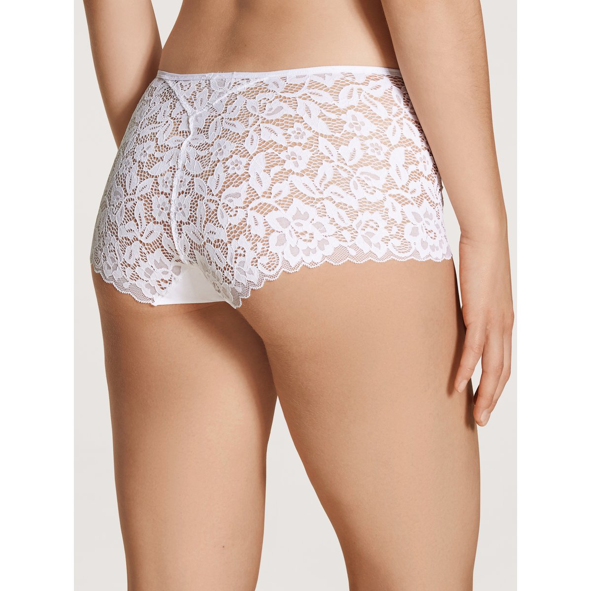 Panty taille haute Viscose NATURAL COMFORT LACE blanc, CALIDA