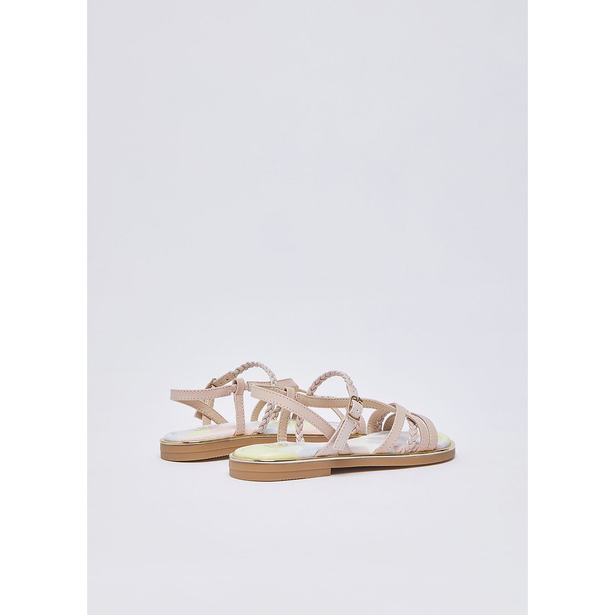 Sandales avec lanières tressées rose, LIU JO