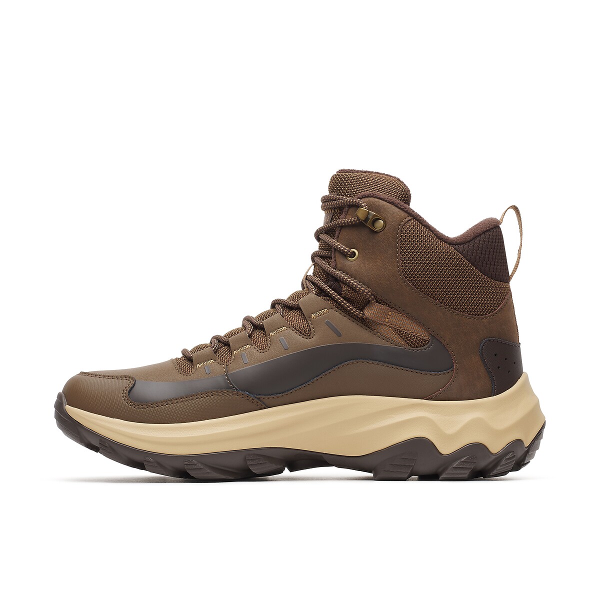 Stivaletti caldi con lacci THERMO CHILL 2 MID WATERPROOF marrone, MERRELL