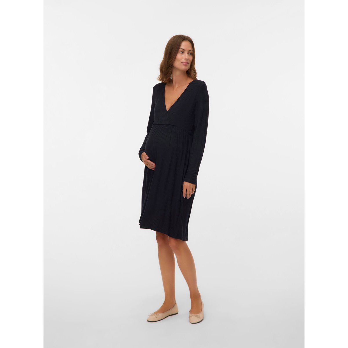 Robe noire - black, MAMA LICIOUS