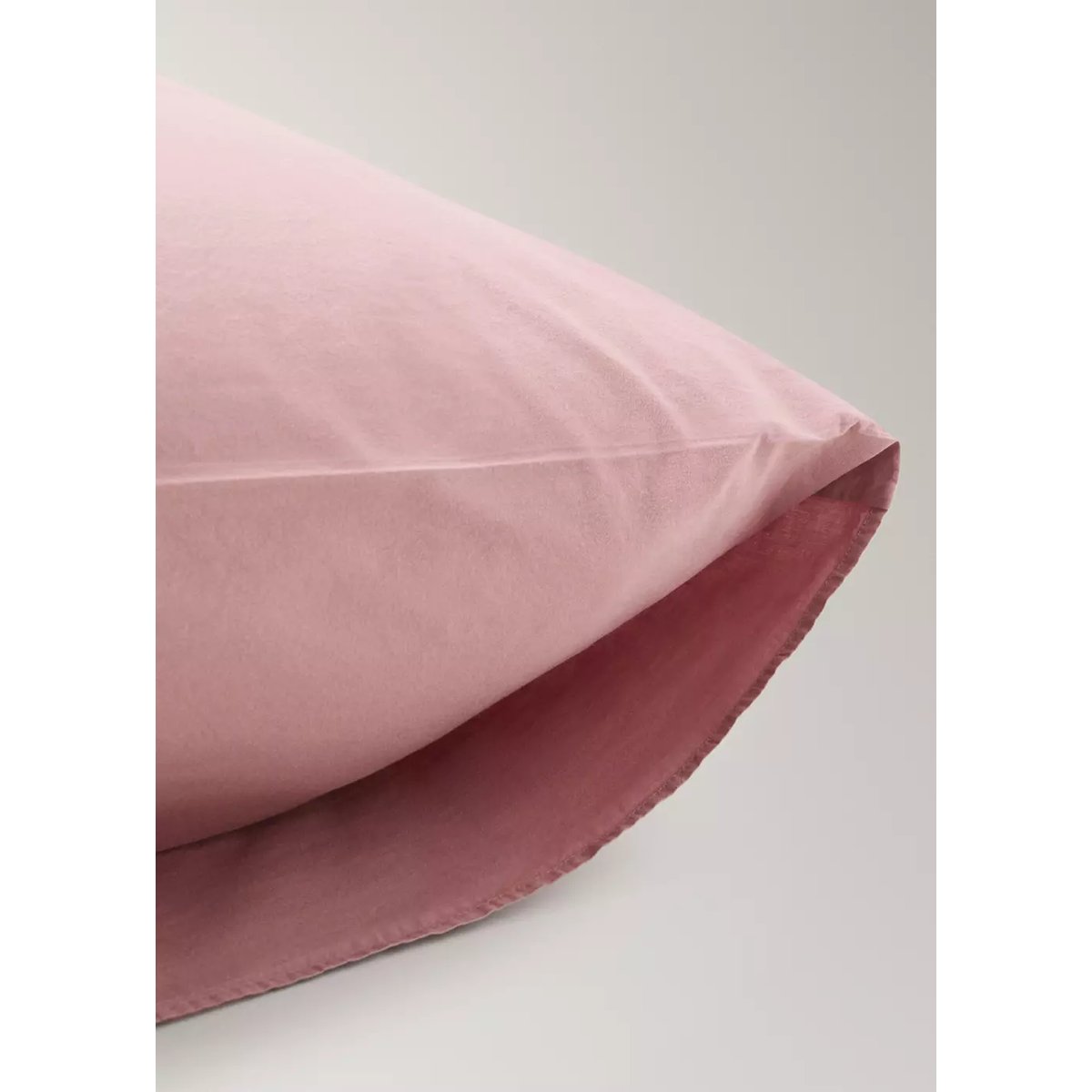 Taie d’oreiller percale de coton 50x75 cm violet clair/pastel, MANGO HOME