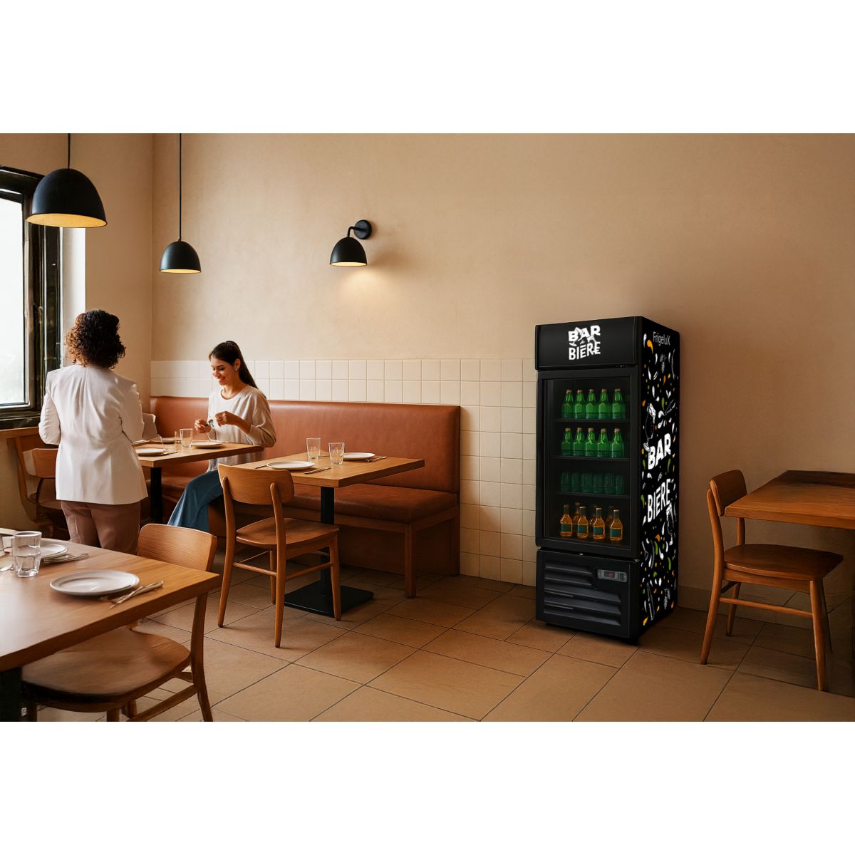 Armoire réfrigérée BAB259N couleur unique, FRIGELUX