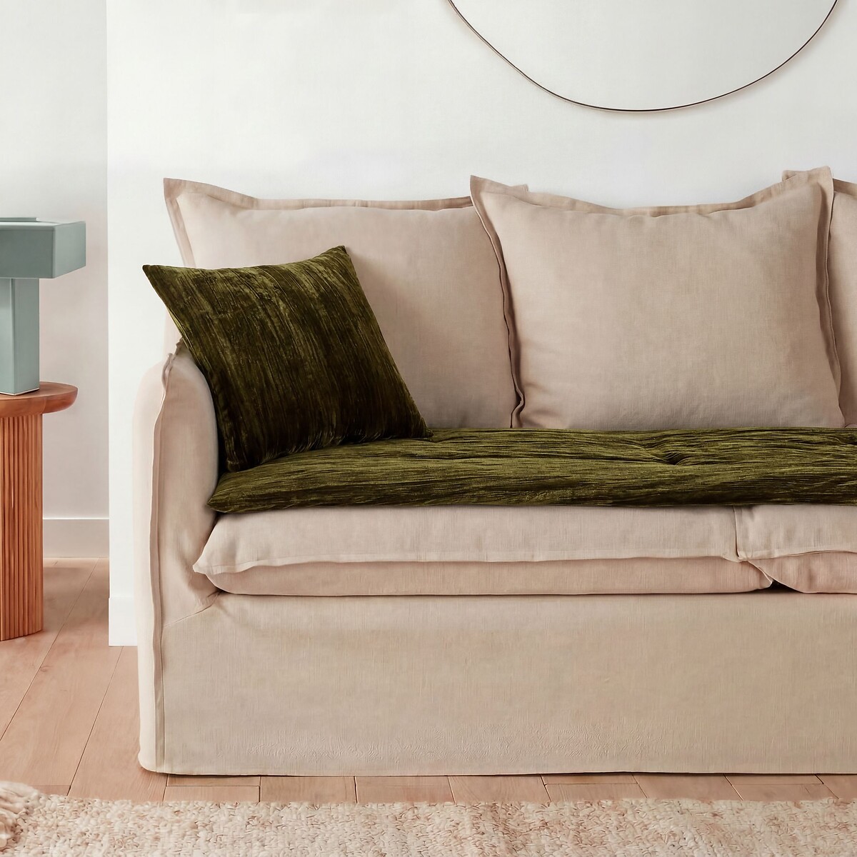 Matelas d'assise 60x180 cm, Susana kaki, LA REDOUTE INTERIEURS
