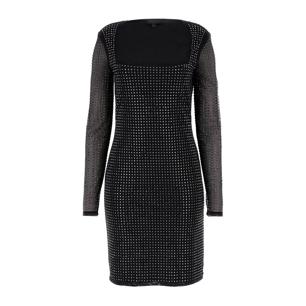 Mini Robe À Strass noir, GUESS