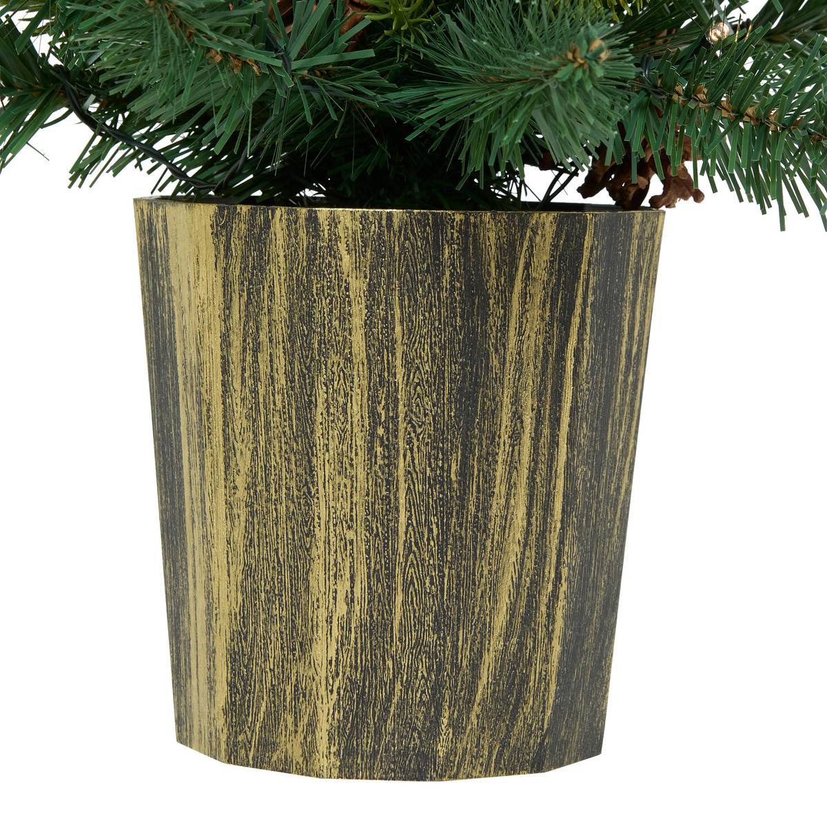 Sapin de table lumineux Kappi H50 cm vert, FEERIC LIGHTS & CHRISTMAS