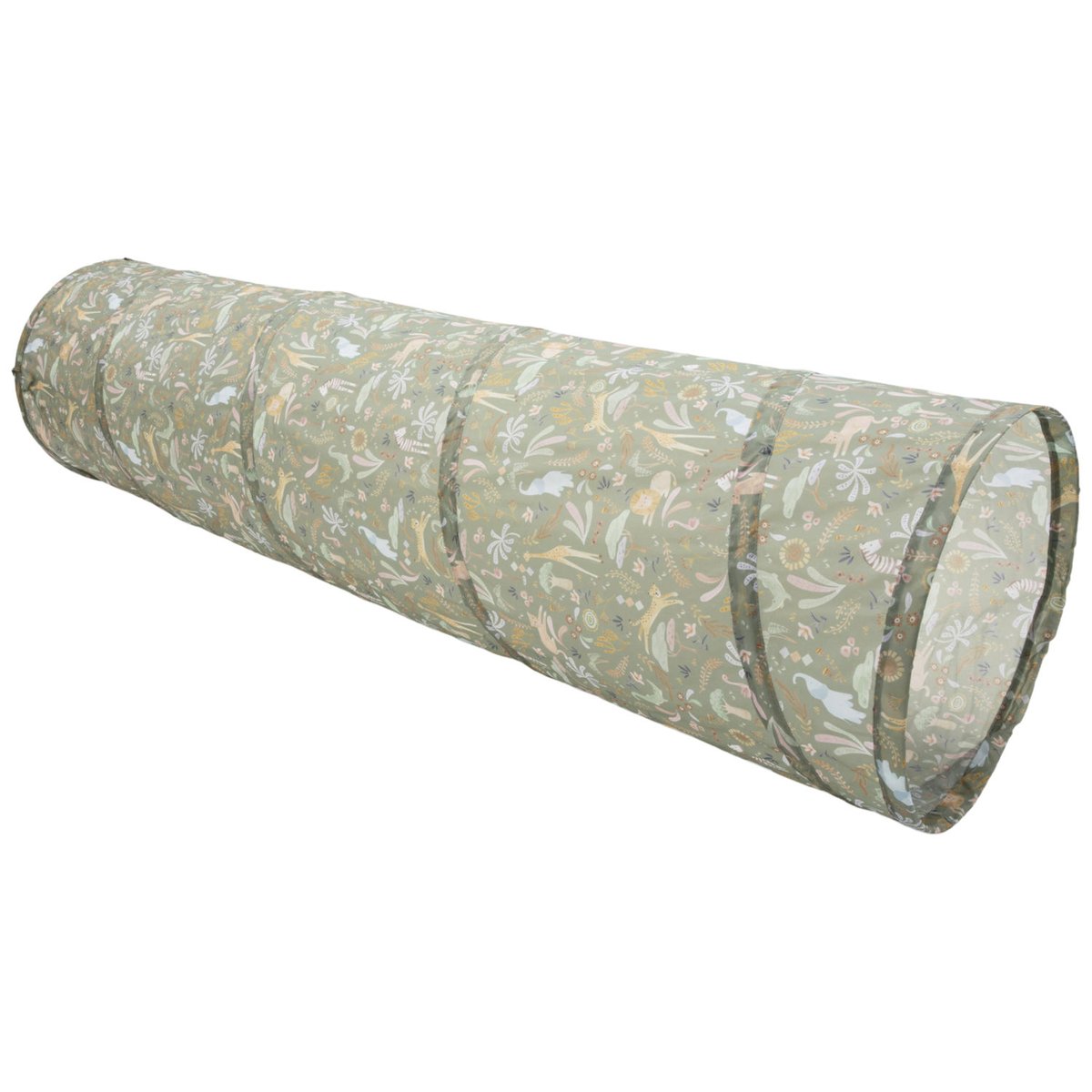 Tente de jeu avec tunnel multicolore, LITTLE DUTCH