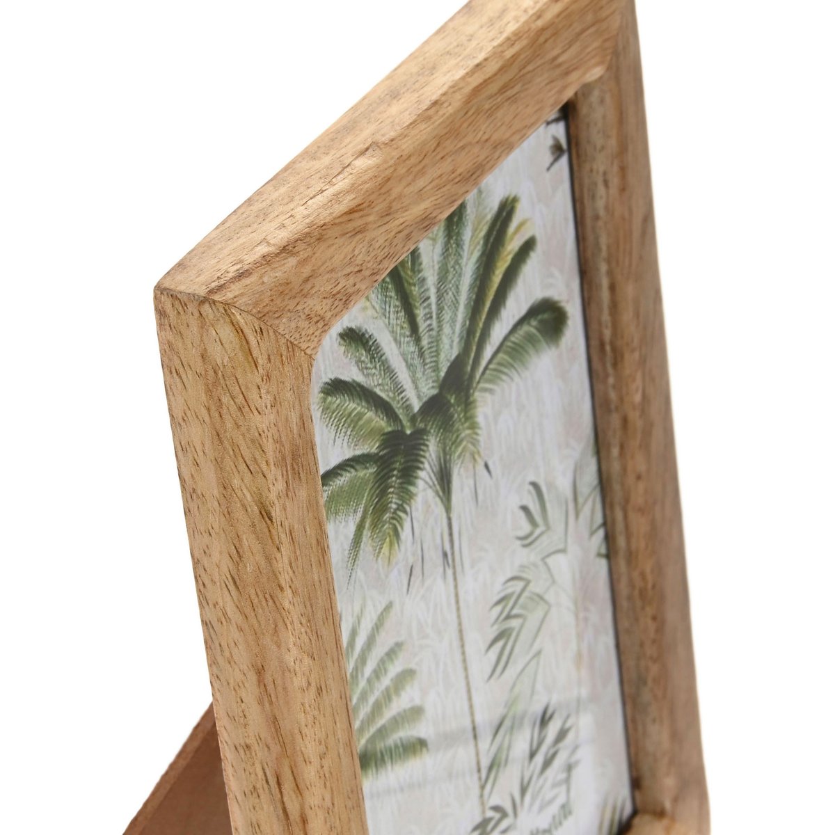 Cadre photo à poser en bois de manguier 15x2x20cm bois, WADIGA