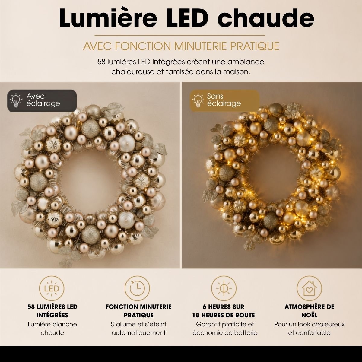 Couronne or, MICA DECORATIONS