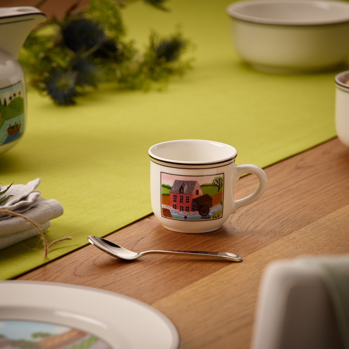 Tasse Moka Sans Soucoupe DESIGN NAIF multicolore, VILLEROY & BOCH