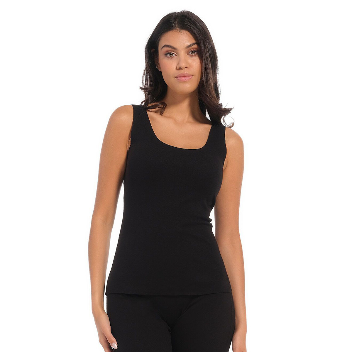 Débardeur thermique Stay Warm  noir, MAGIC BODYFASHION