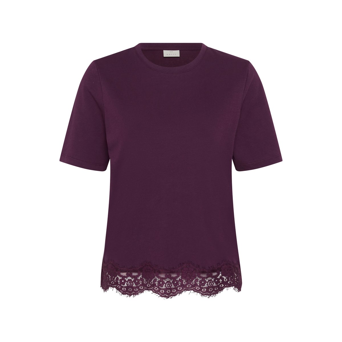T-shirt à manches courtes violet blackberry wine, KAFFE