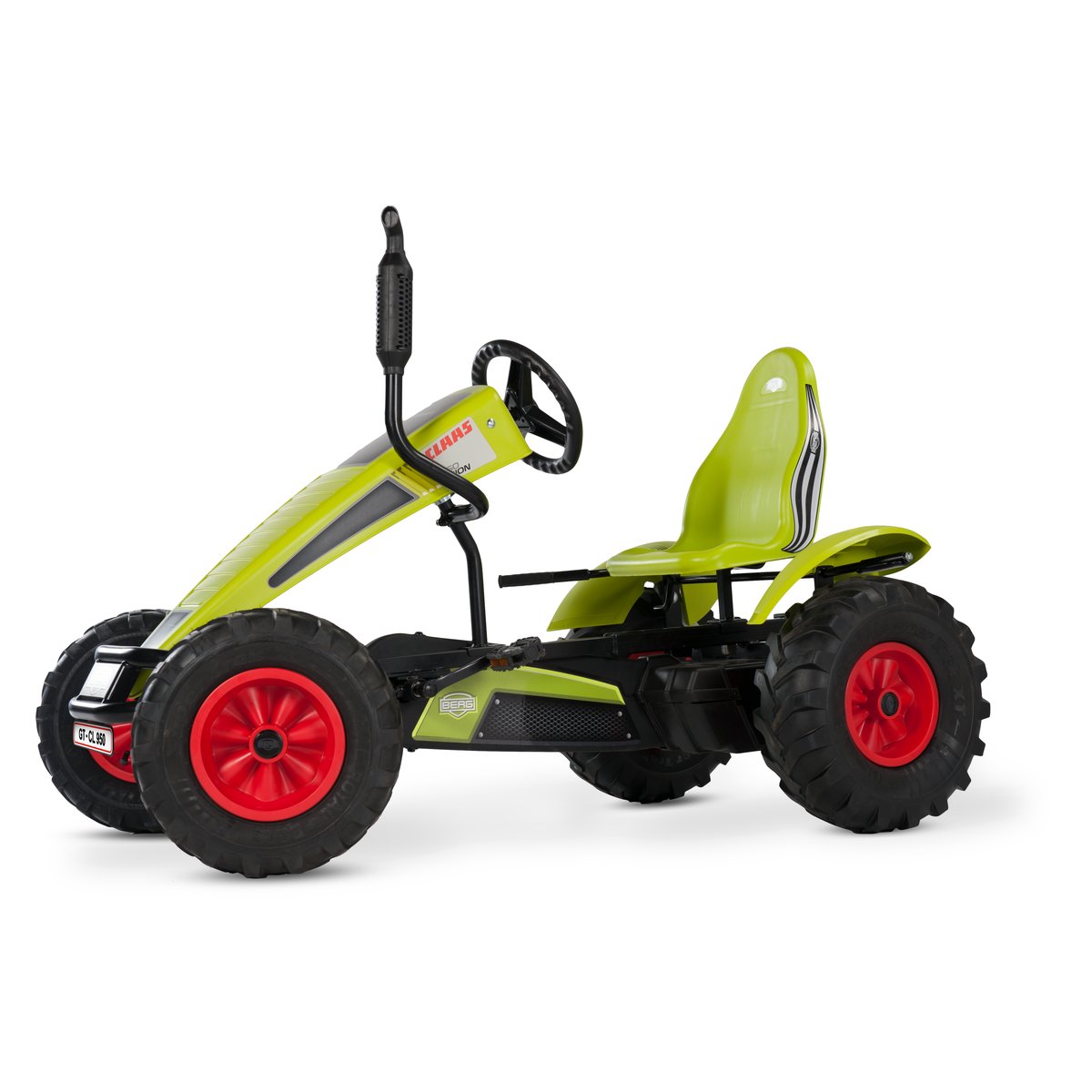 Kart à Pédales pour Enfants, 5+ Ans, XL CLAAS BFR-3 green, BERG TOYS