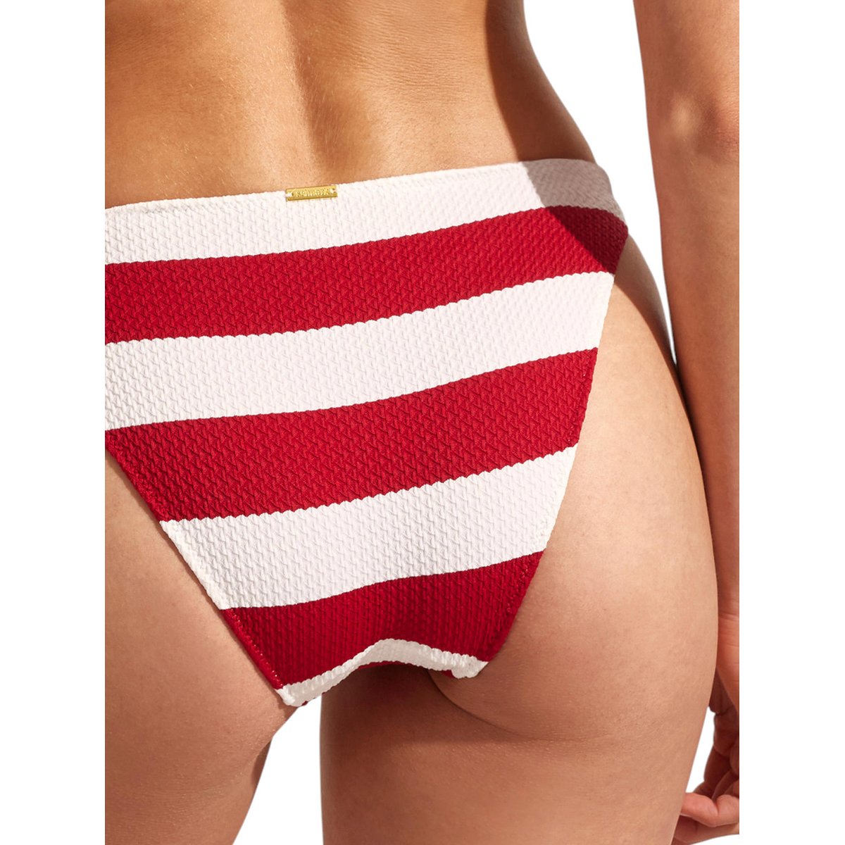Bas maillot slip de bain bikini taille basse ARTEMISA rouge, SELMARK MARE