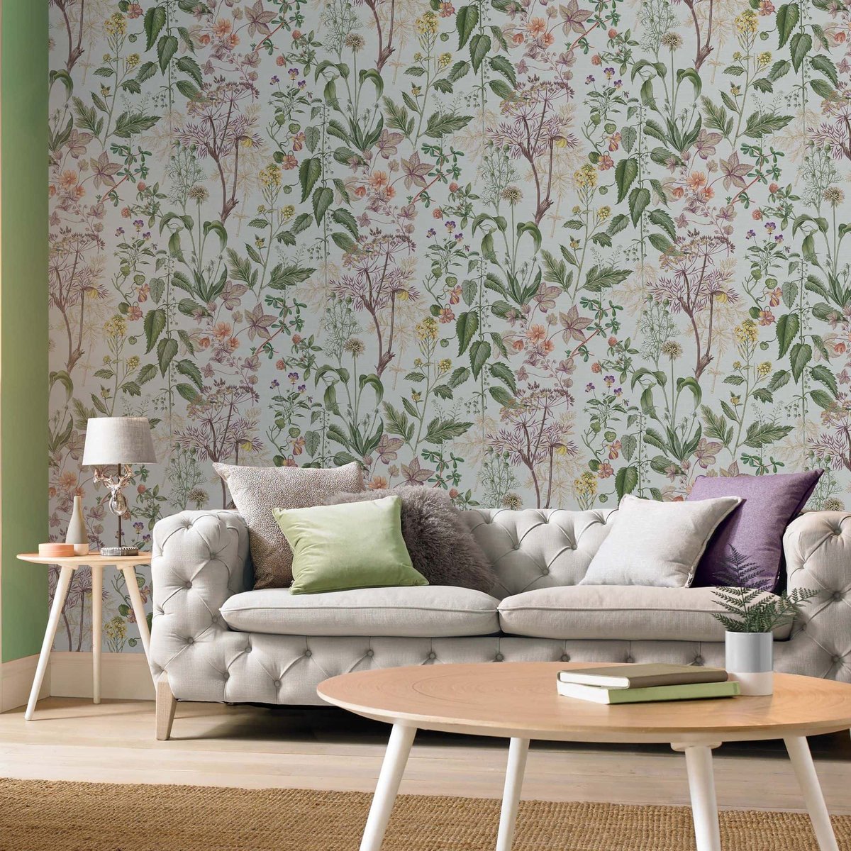 Papier peint Edulis vert, GRAHAM ET BROWN