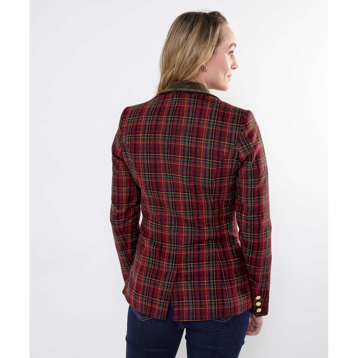 Veste à Carreaux Tradition Ruby rouge, JOE BROWNS