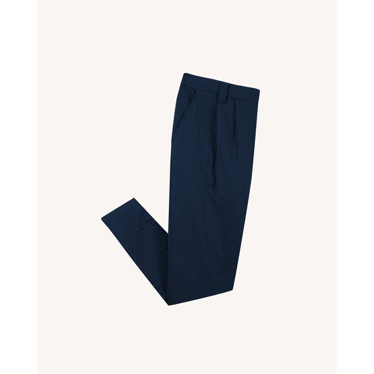 Chino en toile bleu foncé, FAGUO