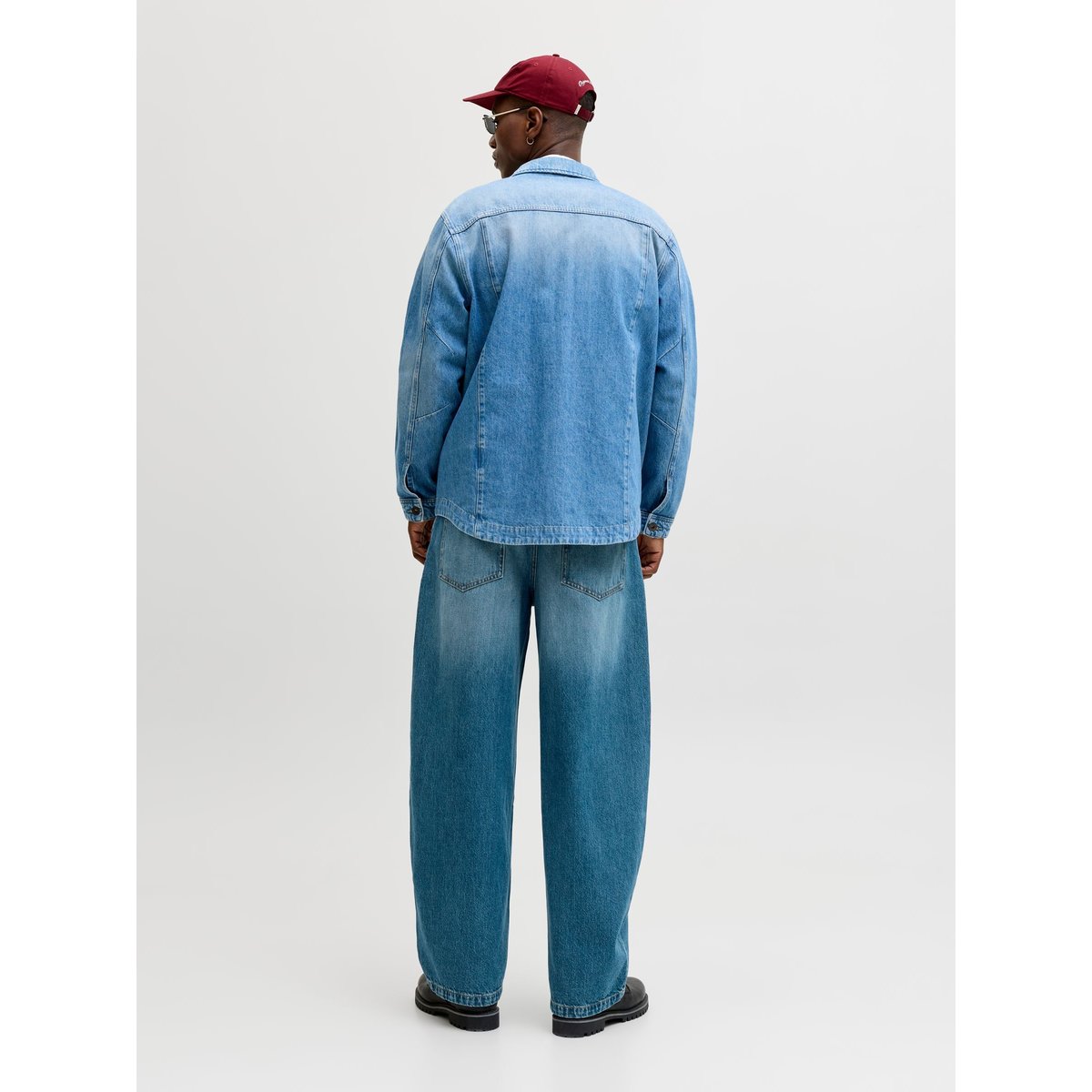 Jeans À Coupe Tonneau blue denim, JACK & JONES
