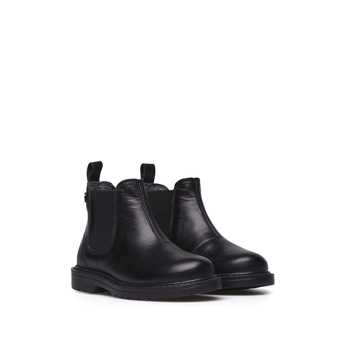 Bottines En Cuir Piccadilly noir, NATURINO