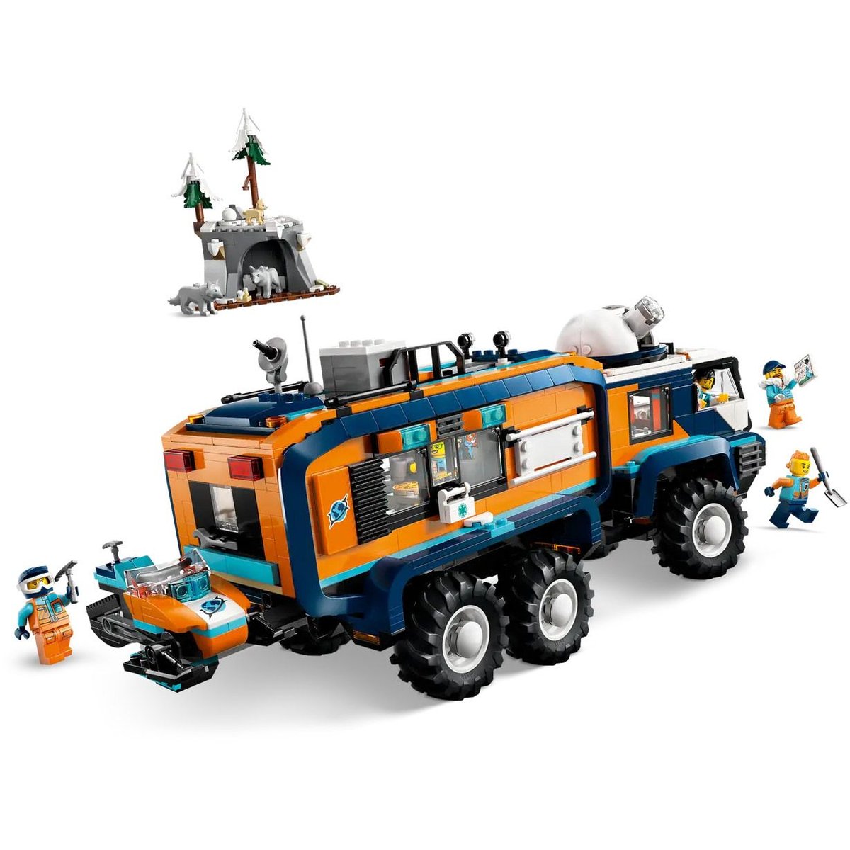 LEGO City - Camion Scientifique des Explorateurs Arctiques - 60471 couleur unique, LEGO