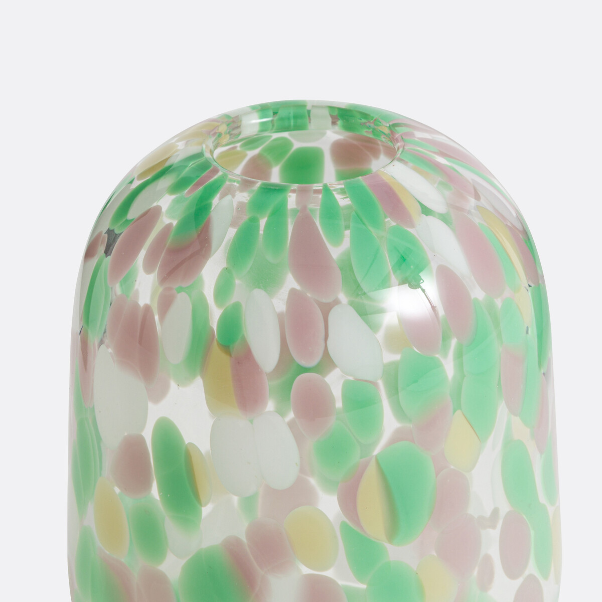 Vase tacheté en verre H15 cm, Miaro multicolore, LA REDOUTE INTERIEURS