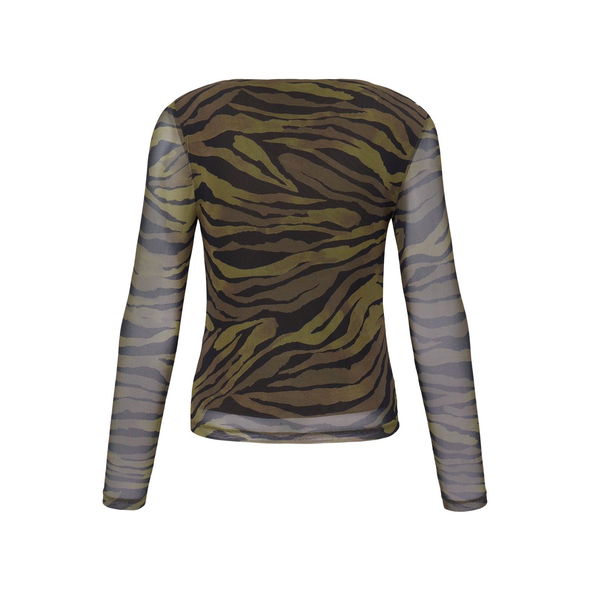 Á manches longues vert beech rorschach animal, B.YOUNG
