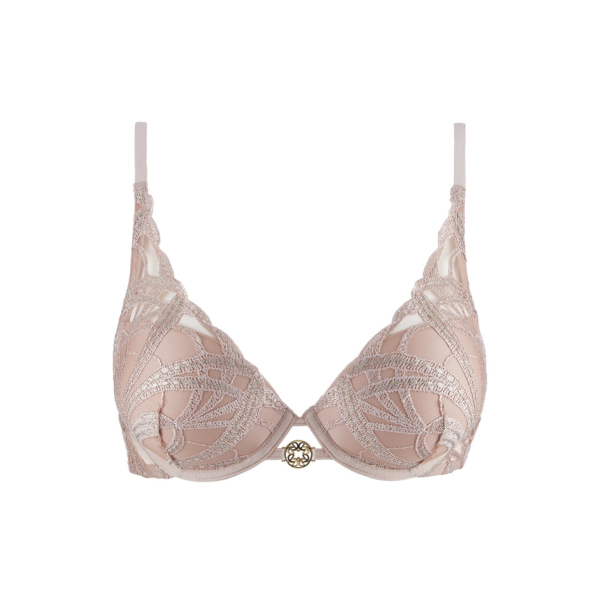 Triangle push up foulard My Desire rose, AUBADE