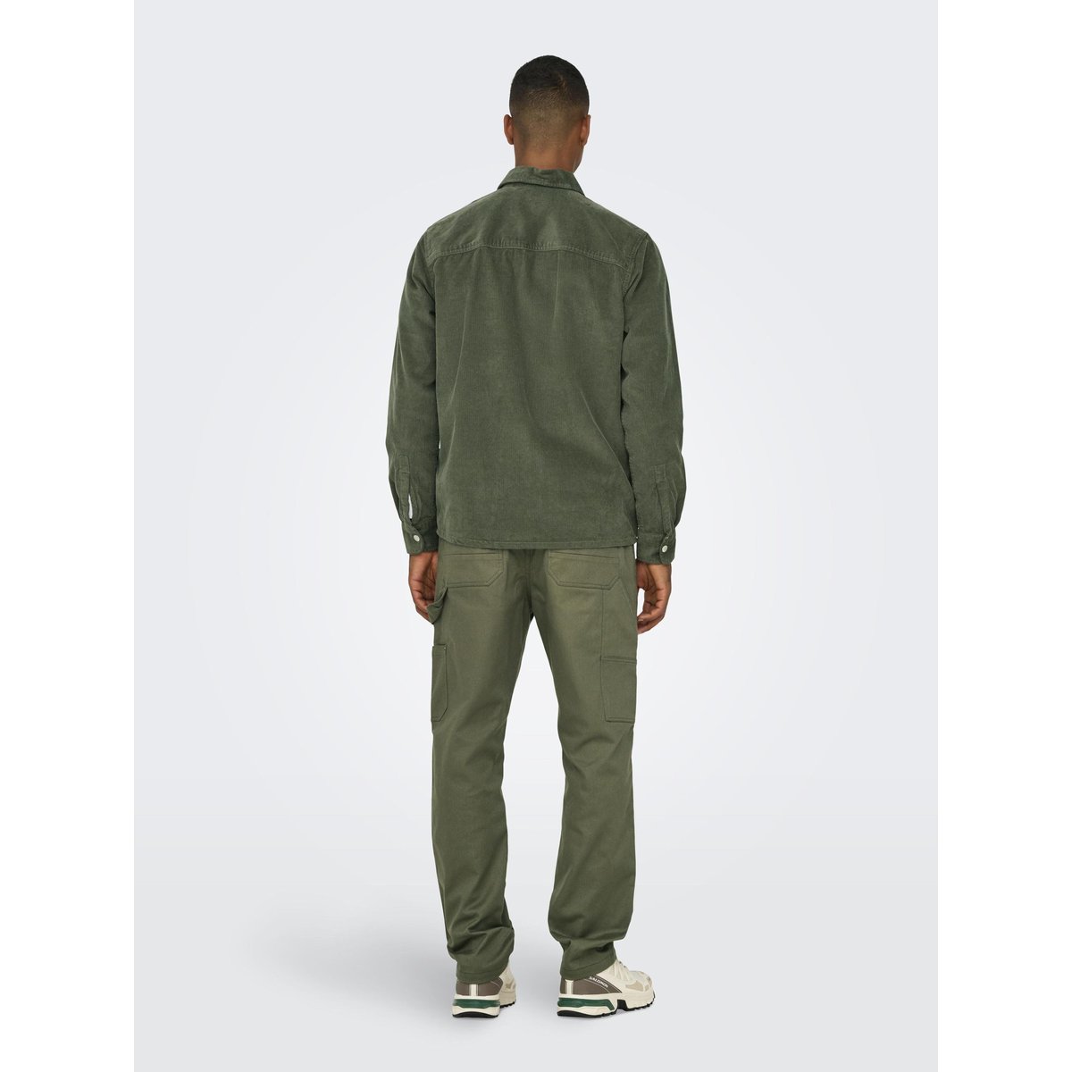 Chemise grise - castor gray 1, ONLY & SONS