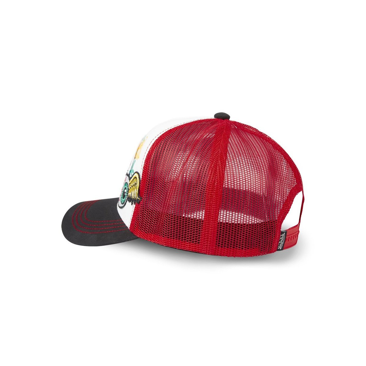 Casquette Trucker Flying eyes rouge, VON DUTCH
